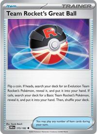 Team Rocket's Great Ball - SV10: Destined Rivals - 175/182