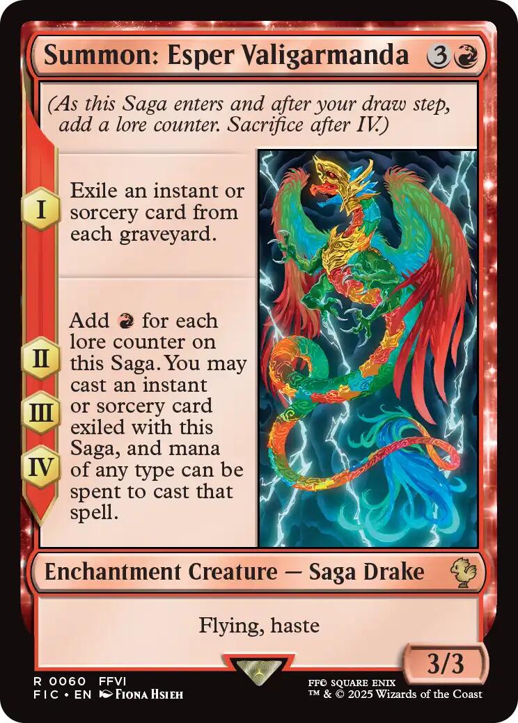 Summon: Esper Valigarmanda (Surge Foil)