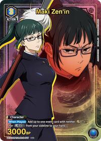 Maki Zen'in (U*) - UEX02BT: Jujutsu Kaisen Vol.2 - UEX02BT/JJK-3-017