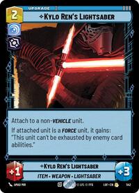 Kylo Ren's Lightsaber (Foil) - Legends of the Force - 542