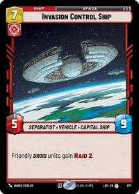 Invasion Control Ship (Foil) - Legends of the Force - 671