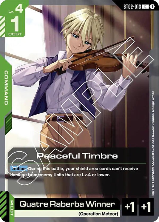 Peaceful Timbre
