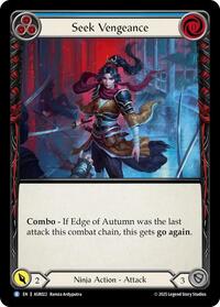 Seek Vengeance (Blue) - Armory Deck: Ira - ASR022