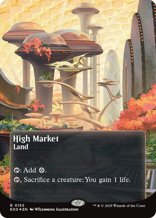 High Market (0153) (Borderless) (Galaxy Foil)