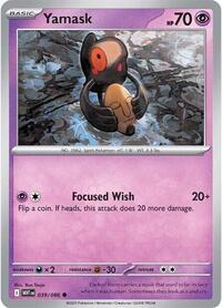 Yamask - SV: White Flare - 039/086