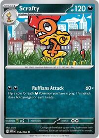 Scrafty - SV: White Flare - 058/086