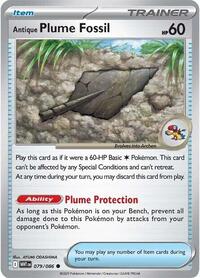 Antique Plume Fossil - SV: White Flare - 079/086