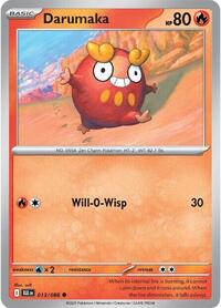 Darumaka - SV: Black Bolt - 013/086