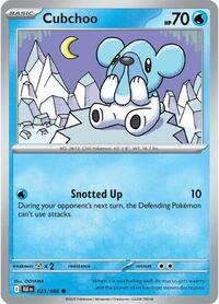 Cubchoo - SV: Black Bolt - 025/086