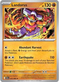 Landorus - SV: Black Bolt - 053/086