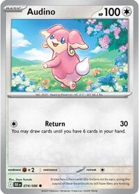 Audino - 074/086 - SV: Black Bolt - 074/086