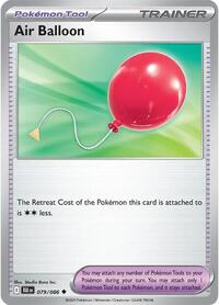 Air Balloon - SV: Black Bolt - 079/086