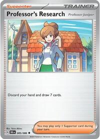 Professor's Research [Professor Juniper] - SV: Black Bolt - 085/086