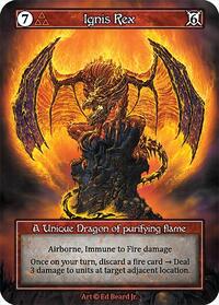Ignis Rex (Foil) - Dragonlord