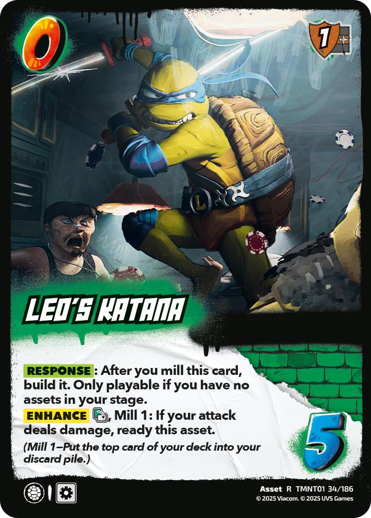 Leo's Katana
