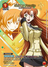 Shirley Fenette (U*) - UEX03BT: CODE GEASS: Lelouch of the Rebellion Vol.2 - UEX03BT/CGH-2-069