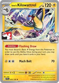 Iono's Kilowattrel - 055/159 - Prize Pack Series Cards - 055/159