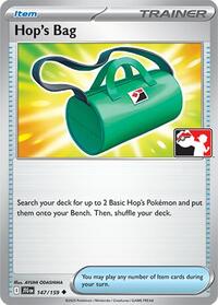 Hop's Bag - 147/159 - Prize Pack Series Cards - 147/159
