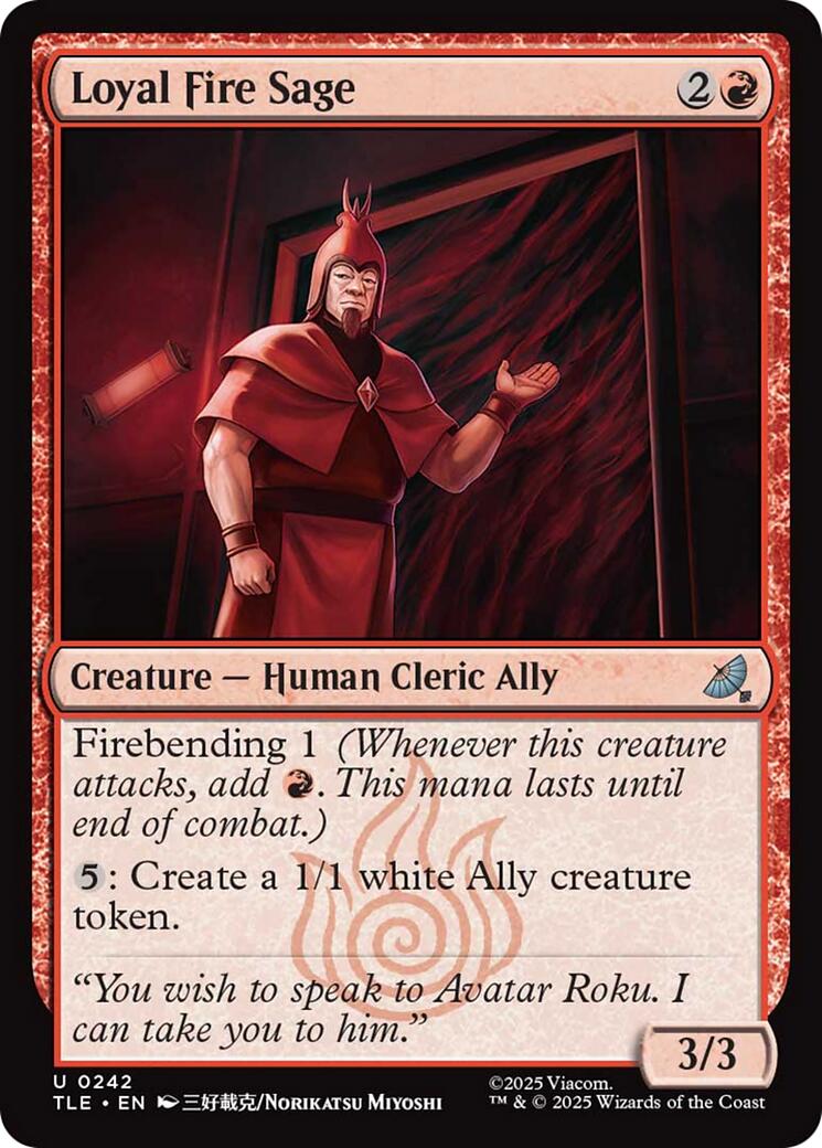 Loyal Fire Sage