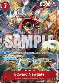 Edward.Newgate - ST15-002 (Alternate Art) - Premium Booster -The Best- Vol. 2 - ST15-002