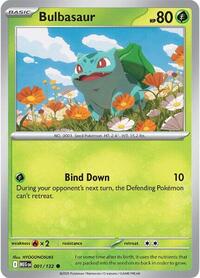 Bulbasaur - 001/132 - ME01: Mega Evolution - 001/132
