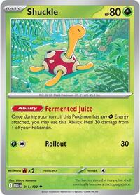 Shuckle - 011/132 - ME01: Mega Evolution - 011/132