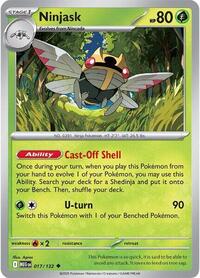 Ninjask - 017/132 - ME01: Mega Evolution - 017/132