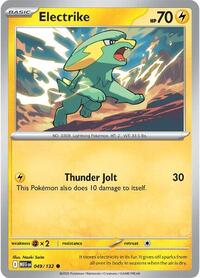 Electrike - ME01: Mega Evolution - 049/132