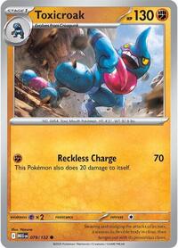 Toxicroak - ME01: Mega Evolution - 079/132
