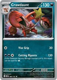 Crawdaunt - ME01: Mega Evolution - 085/132