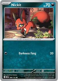 Nickit - ME01: Mega Evolution - 089/132