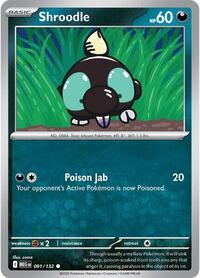Shroodle - 091/132 - ME01: Mega Evolution - 091/132