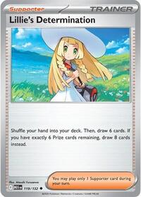 Lillie's Determination - 119/132 - ME01: Mega Evolution - 119/132