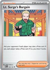 Lt. Surge's Bargain - 120/132 - ME01: Mega Evolution - 120/132