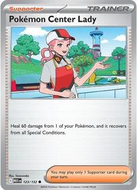 Pokemon Center Lady - ME01: Mega Evolution - 123/132