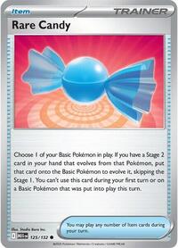 Rare Candy - 125/132 - ME01: Mega Evolution - 125/132
