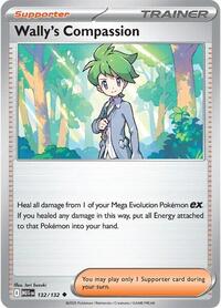 Wally's Compassion - 132/132 - ME01: Mega Evolution - 132/132
