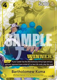 Bartholomew Kuma (Winner Pack 2025 Vol. 4) - One Piece Promotion Cards - OP09-108