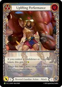 Uplifting Performance - LGS419 - Flesh and Blood: Promo Cards - LGS419