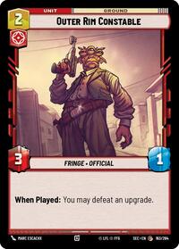 Outer Rim Constable - Secrets of Power - 163/264