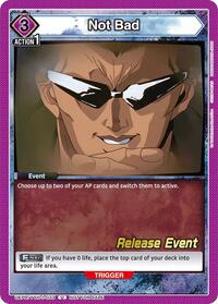 Not Bad - UE13BT: Yu Yu Hakusho: Ghost Files Release Event Cards - UEPR/YYH-1-033