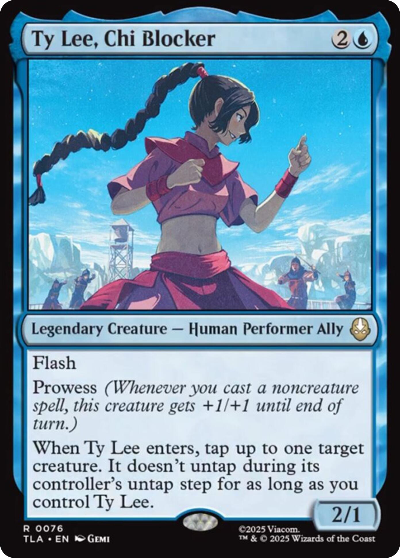 Ty Lee, Chi Blocker