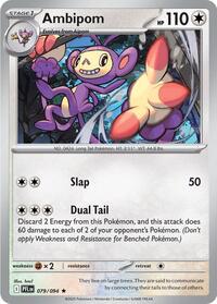 Ambipom - 079/094 - ME02: Phantasmal Flames - 079/094