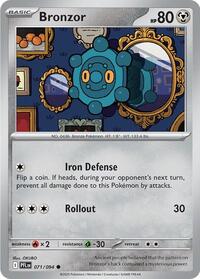Bronzor - ME02: Phantasmal Flames - 071/094