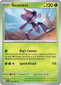 Genesect - ME02: Phantasmal Flames - 008/094