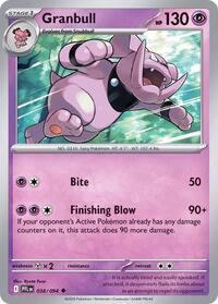 Granbull - ME02: Phantasmal Flames - 038/094