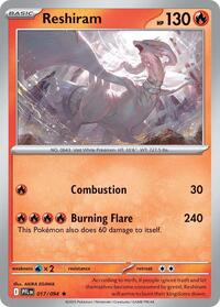 Reshiram - ME02: Phantasmal Flames - 017/094