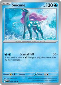 Suicune - ME02: Phantasmal Flames - 026/094