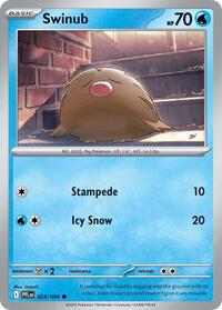 Swinub - ME02: Phantasmal Flames - 023/094