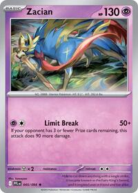 Zacian - 045/094 - ME02: Phantasmal Flames - 045/094